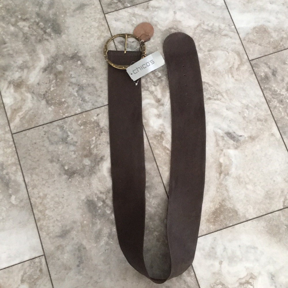 Chico’s Brown Waist Belt NWT